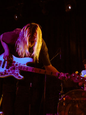 Flipturn band. Flipturn at lark hall in albany new york by artist sam mackey.