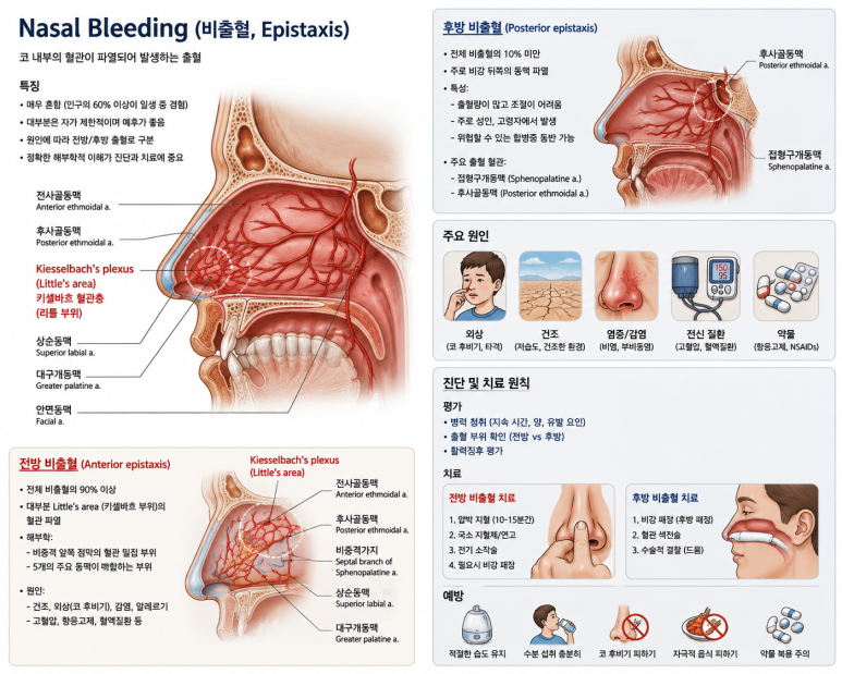 코피로 대학병원 응급실 및 이후 동네 이비인후과 외래... 본말전도!; 과거 코피로 사망 사례의 회상 - 동대문구 답십리, 전농동, 우리안애 우리안愛 내과