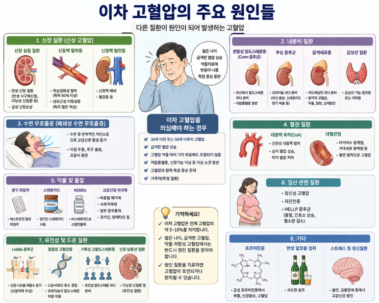 1년전 혈압이 정상이었는데 긴박고혈압? 이차고혈압 배제후 ... - 동대문구 답십리, 전농동, 우리안애 우리안愛 내과