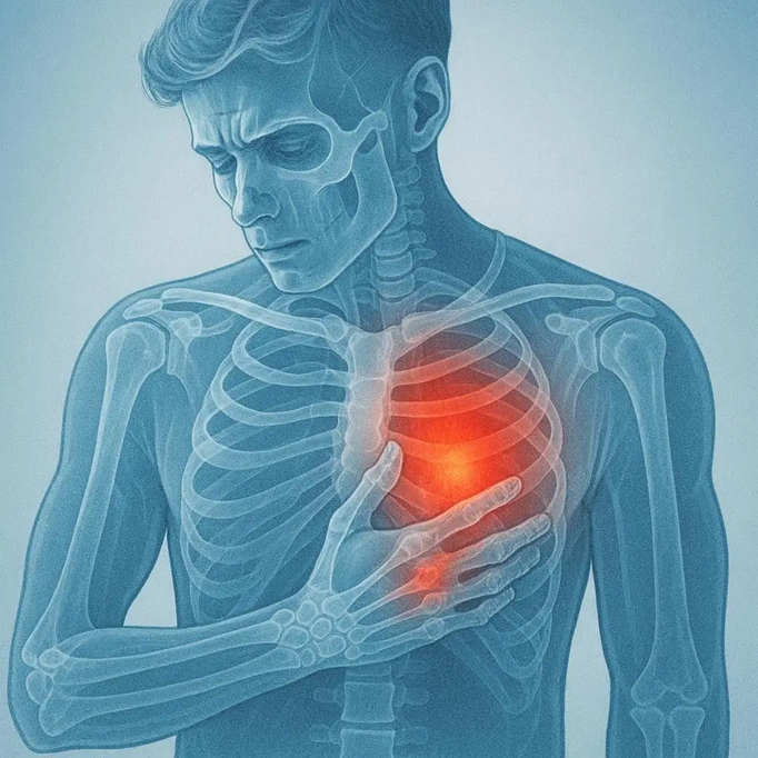 수개월간 지속되는 비정형 늑골연골염, 흉골연골염; 재활의학과로 안내 - 동대문구 답십리, 전농동, 우리안애 우리안愛 내과