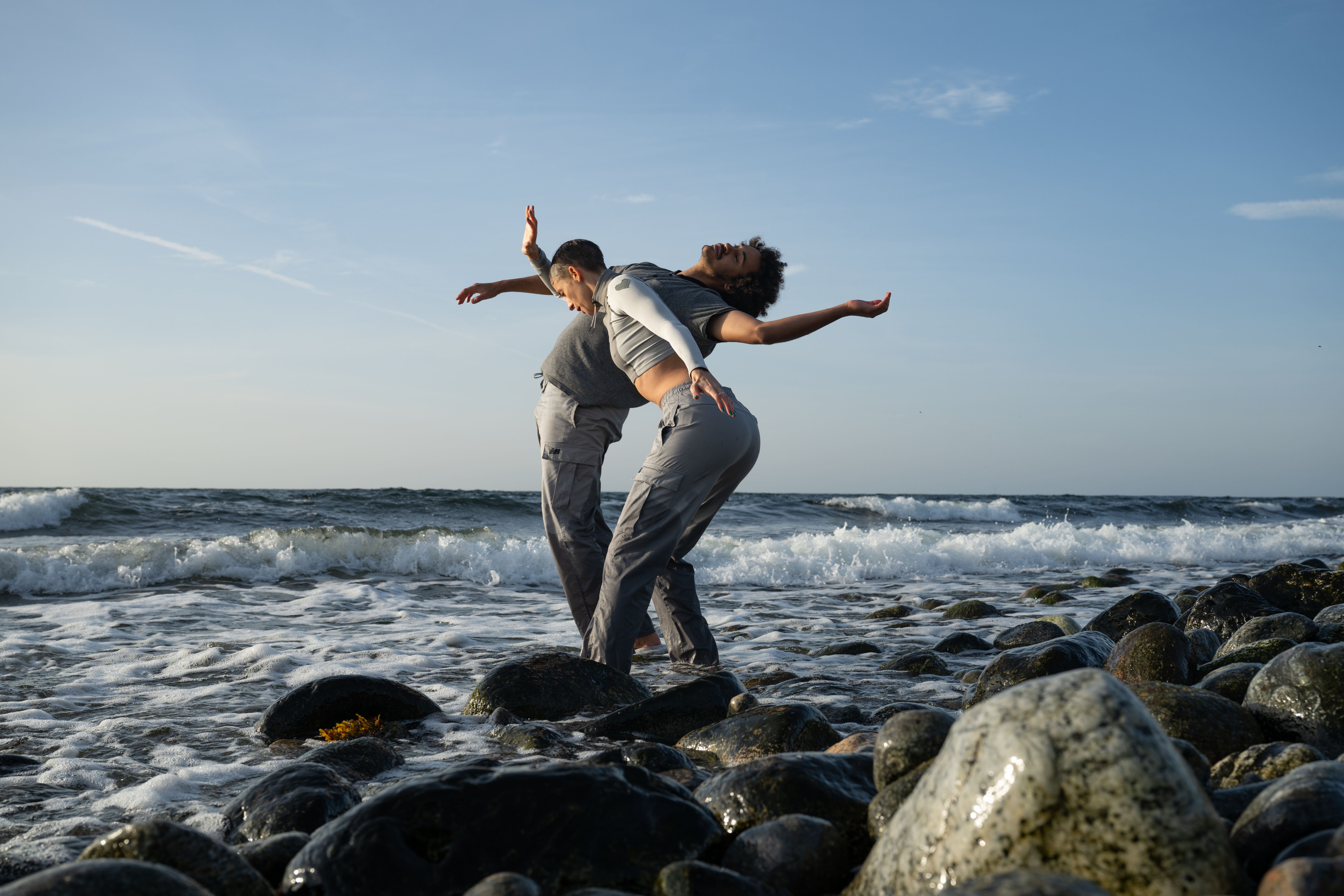 Contemporary dancers performing during Dance Festival Malta