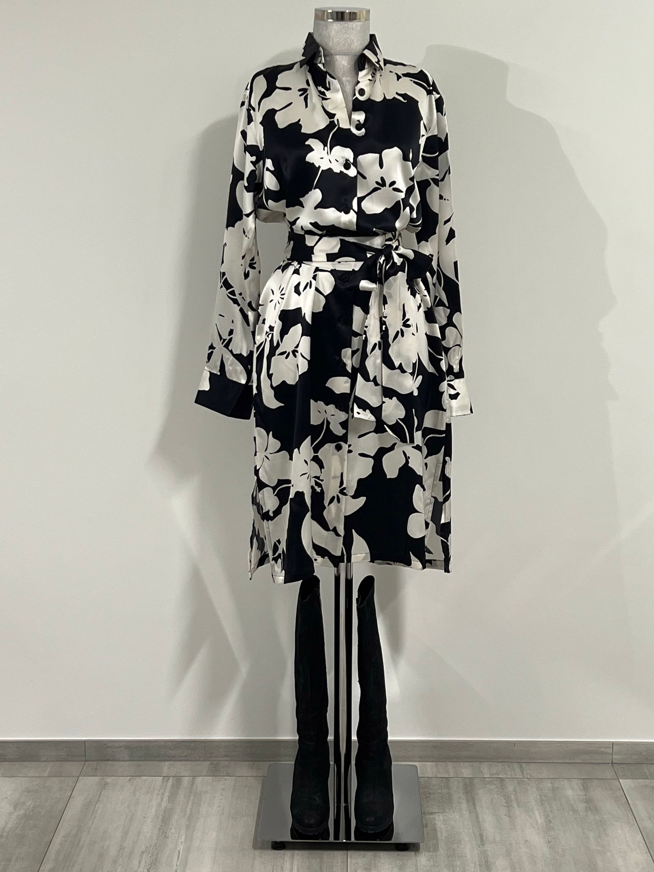 VENEZIA shirt dress in Silk