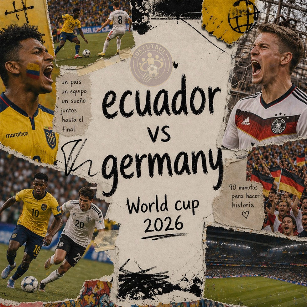 Ecuador vs. Germany