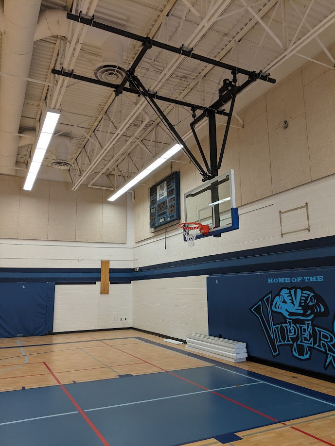 Ceiling Mounted Basketball Net 1