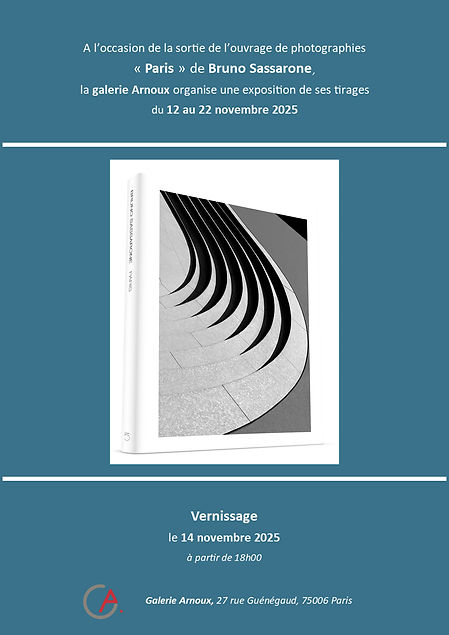 Vernissage expo Galerie Arnoux - Livre PARIS - Bruno Sassarone - Copie.jpg