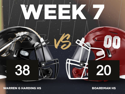 Warren G. Harding 38, Boardman Spartans 20 - Box Score & Stats