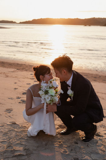 着飾って飾らない、自分らしさもあり、でも記念らしくもある。そんな情緒さえも映し出す、オシャレなウェディングフォトならCHAMY photography（チャミーフォトグラフィー）にお任せください。山口県下関（角島）を拠点に全国各地・韓国・海外で出張撮影を承っております。