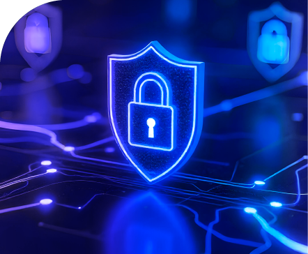  Imagem de tecnologia com ilustração de cadeado, representando a VPN segura da Expo Telecom, garantindo proteção e privacidade de dados durante eventos
