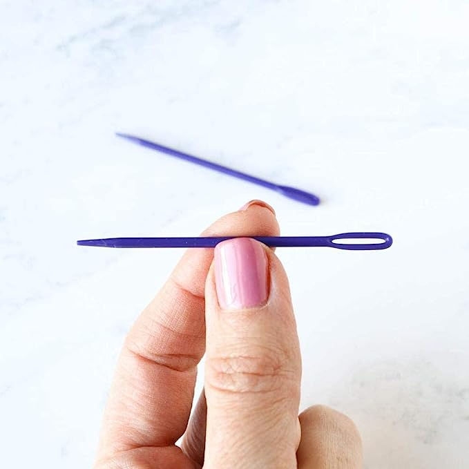 Thumbnail: Plastic Knitting & Crochet Needles Set - 5 Pieces for All Projects