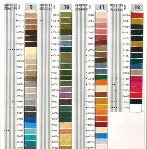 Thumbnail: Multicolor Cotton Anchor Embroidery Thread Skeins (Pack of 5)