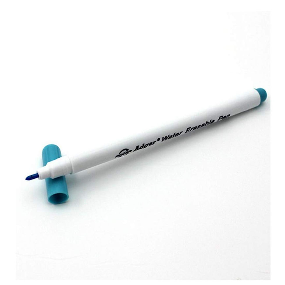 Thumbnail: Blue Plastic Water Erasable Fabric Marker Marking Pen (Pack of 3)