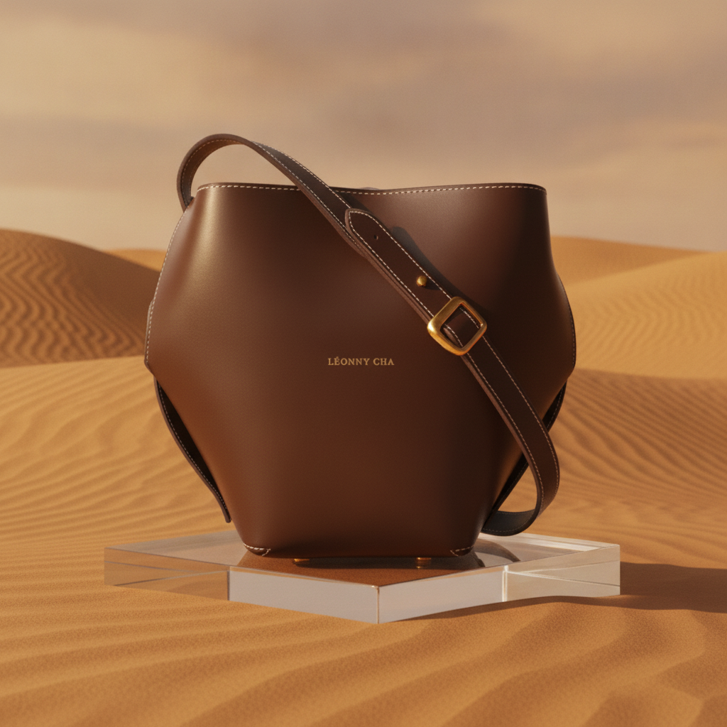 Sac L'Audacieux Léonny Cha – La Simplicité Sculpturale