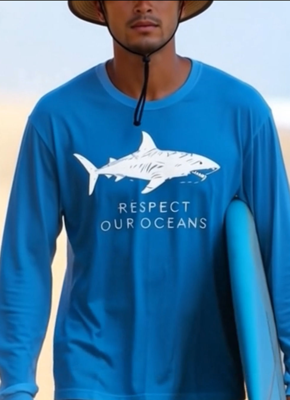 Miniatura: T-Shirt MancheLongues  / Requin B009