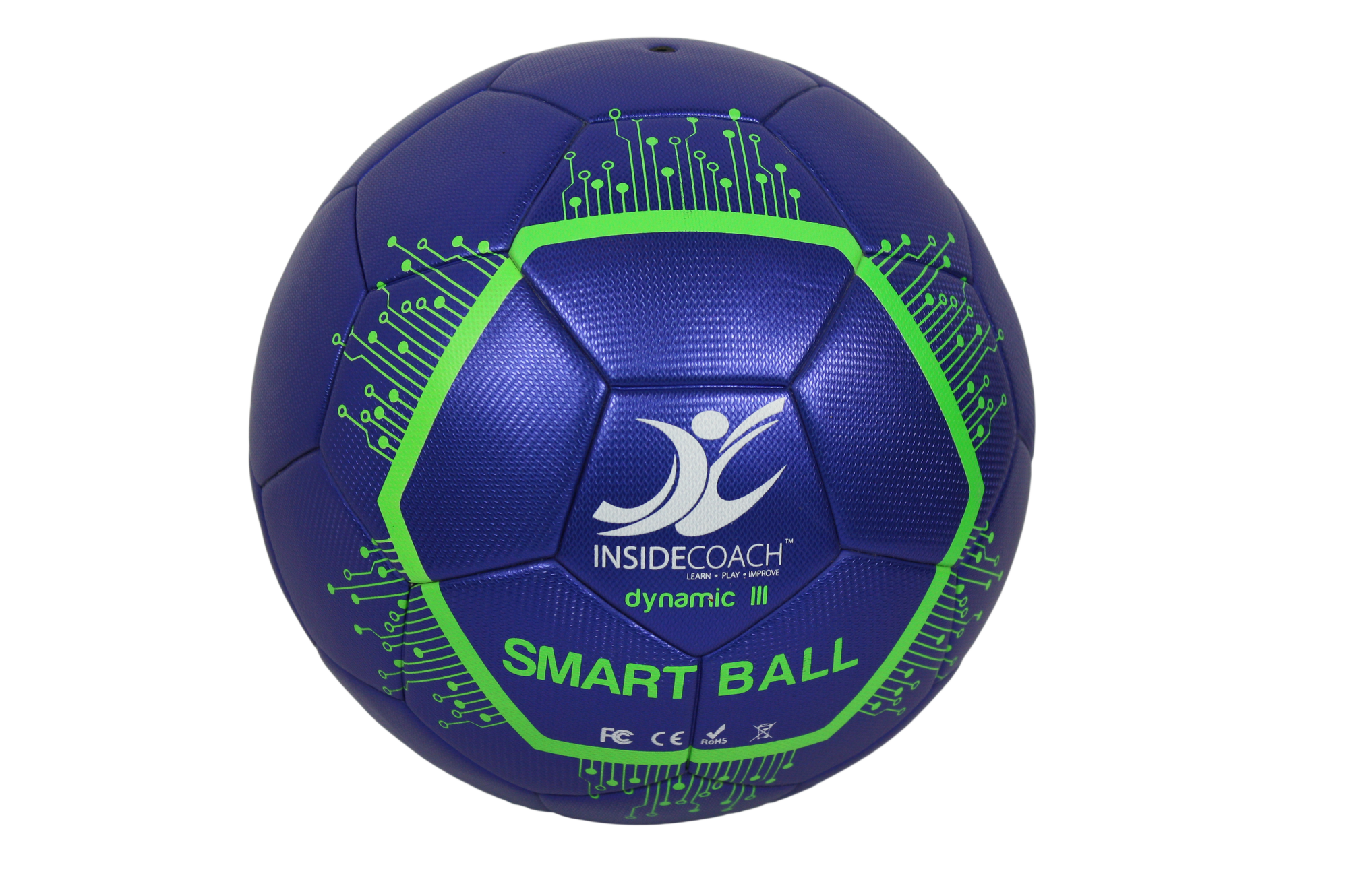 Inside coach smart soccer ball