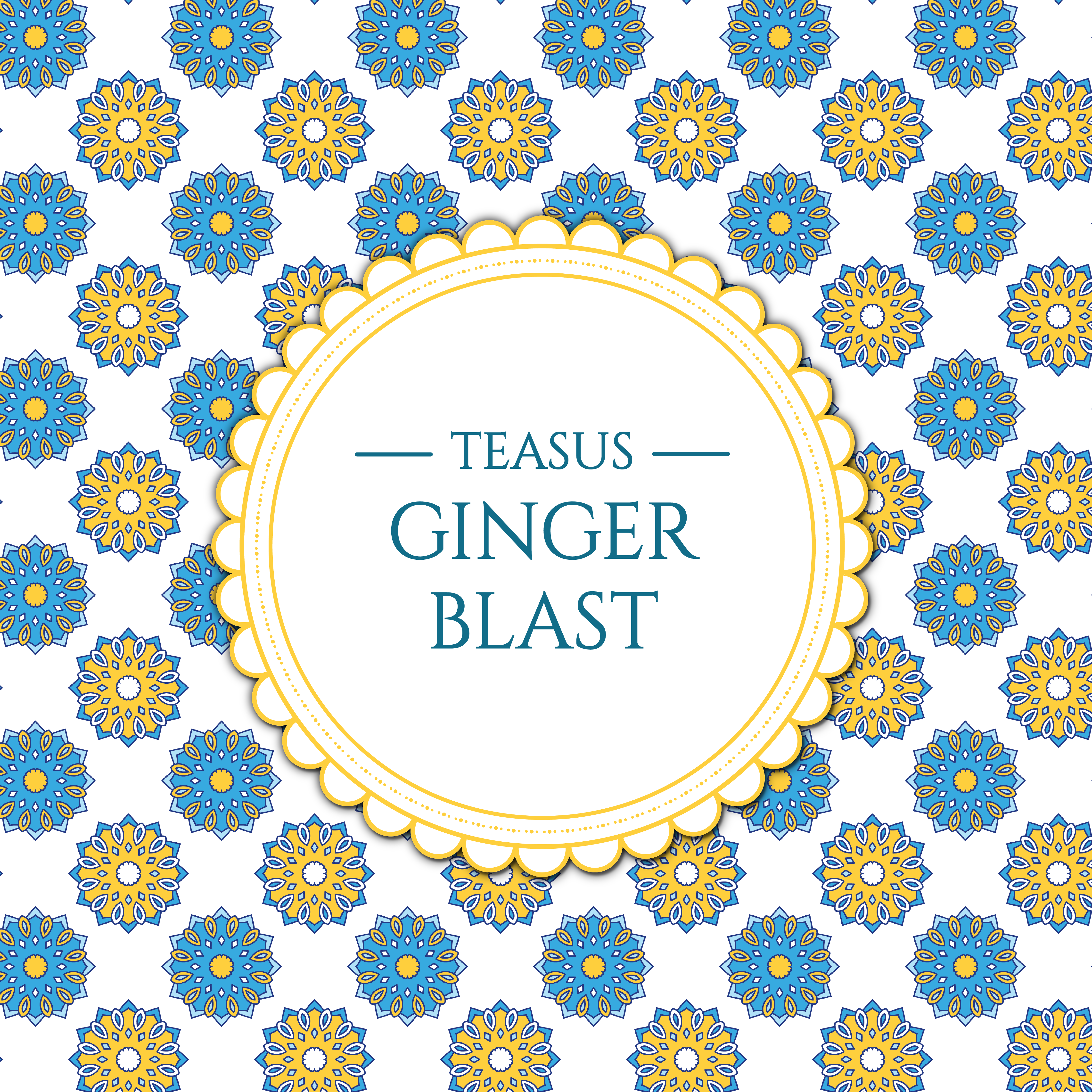 Teasus Ginger Blast: Green Tea with Dried Ginger  and Lemon Grass