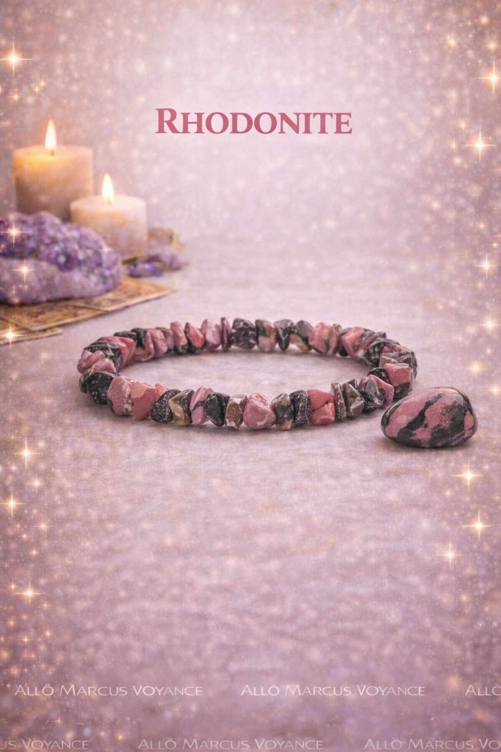 Bracelet Rhodonite