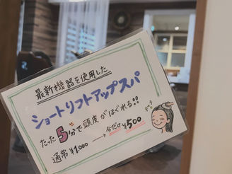 自宅でできる本格ヘッドスパ!!!