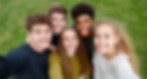 teenagers are gathering outdoors to have fun