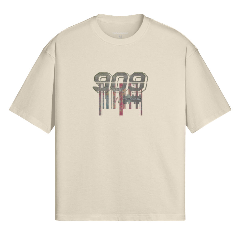 Thumbnail: 909 Heavyweight Boxy T-Shirt- Acid
