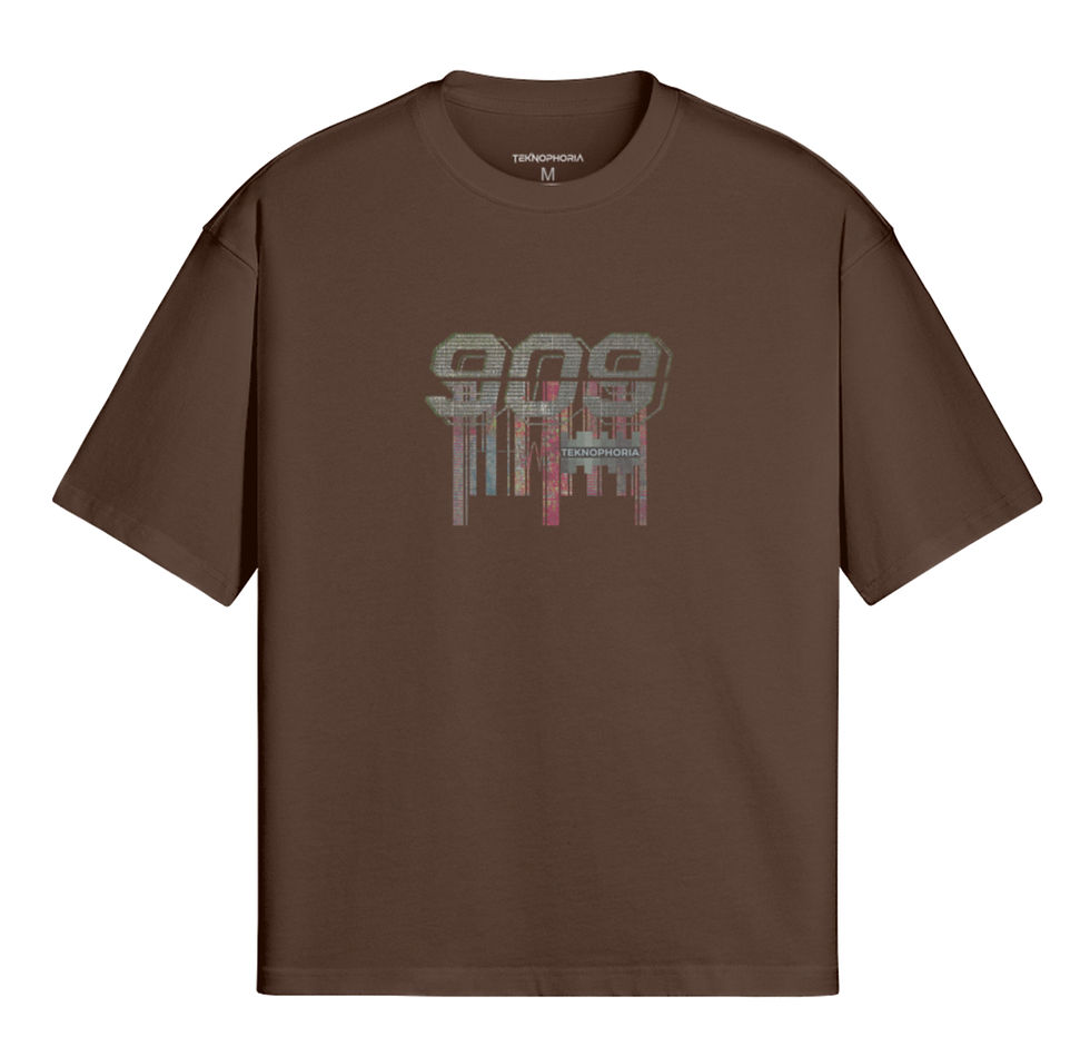 Thumbnail: 909 Heavyweight Boxy T-Shirt- Acid