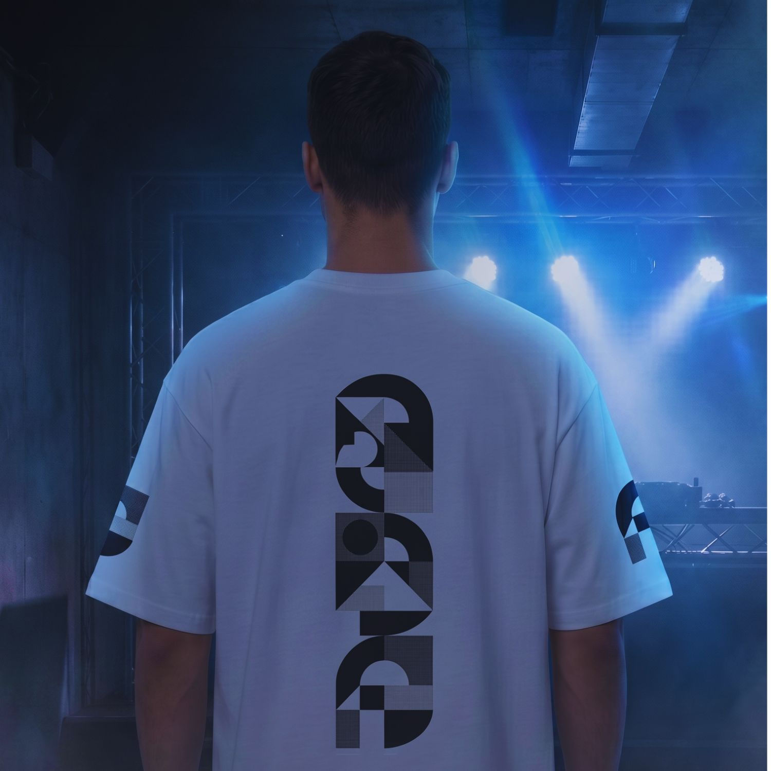 Monocode Boxy Graphic T-Shirt