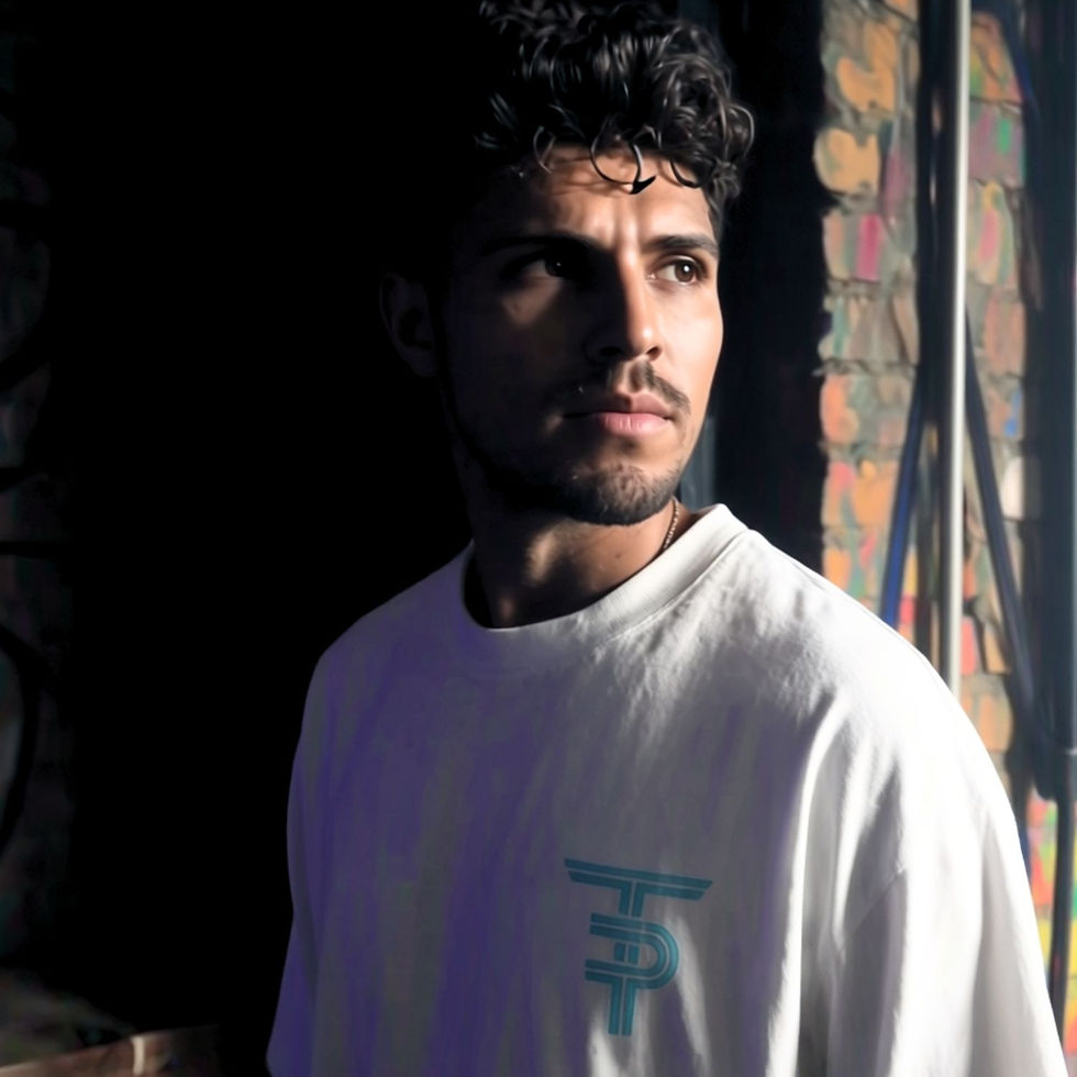 Thumbnail: The TP Core Neon Blue/Aqua Tee
