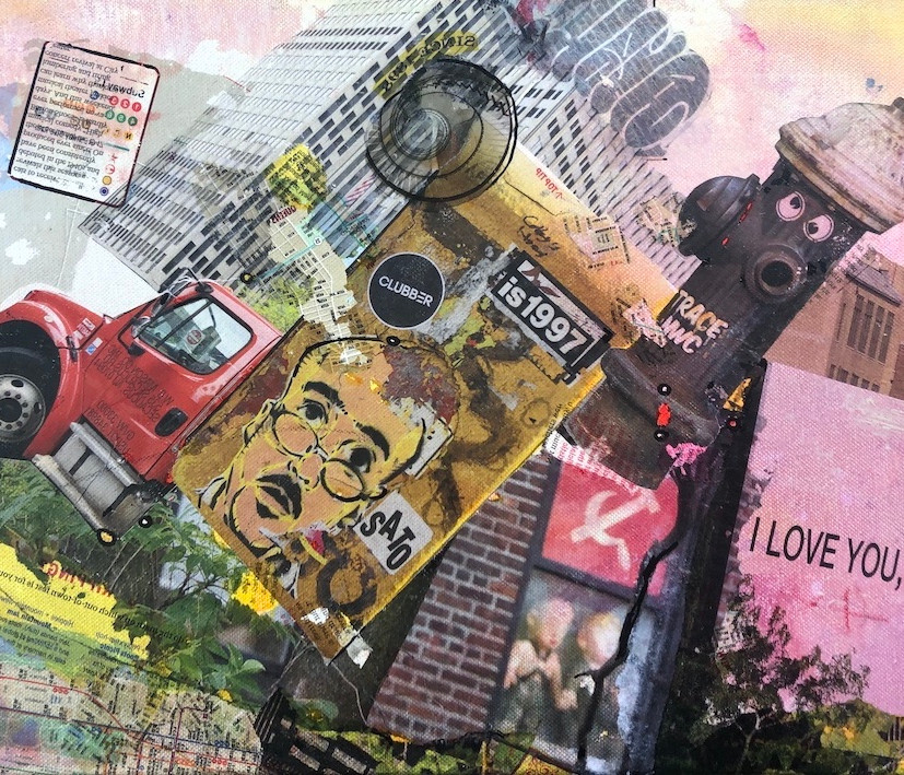 Icons@NYC, 2 I love you earth