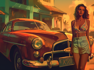 Retro Illustration: Nostalgic Allure