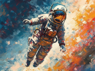 Impressionist Painting: Dancing Colors