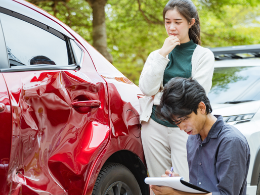 Reporting a motor car accident to your insurance company