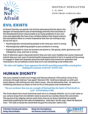 Be Not Afraid Volume 1 2024 Cover