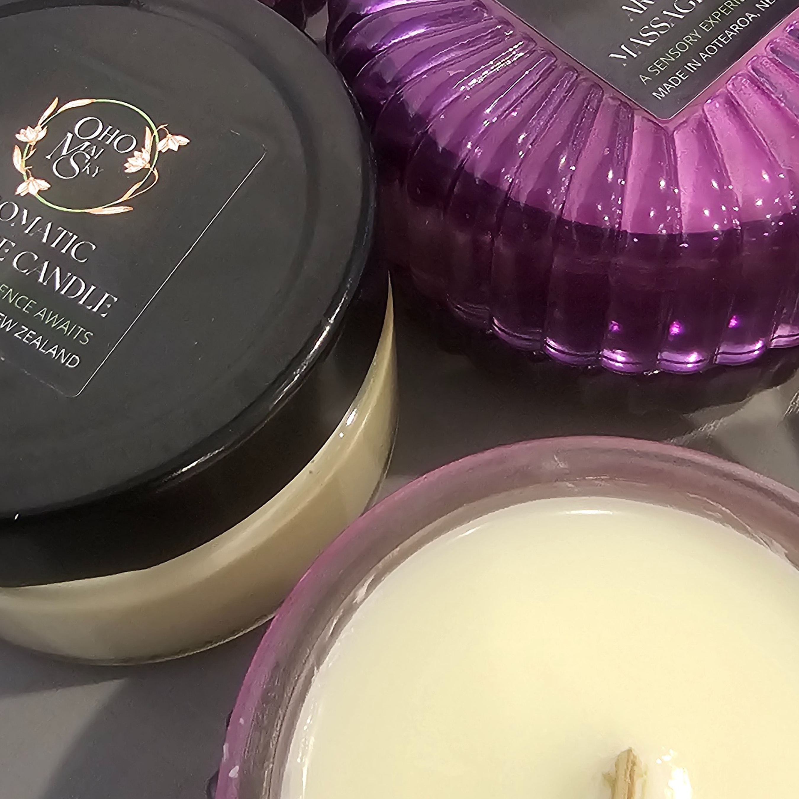 Awatea Massage Candle