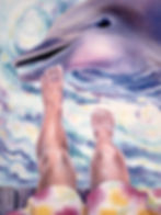 'Caribbean Morning' Dolphin Watercolor – Archival Art Print