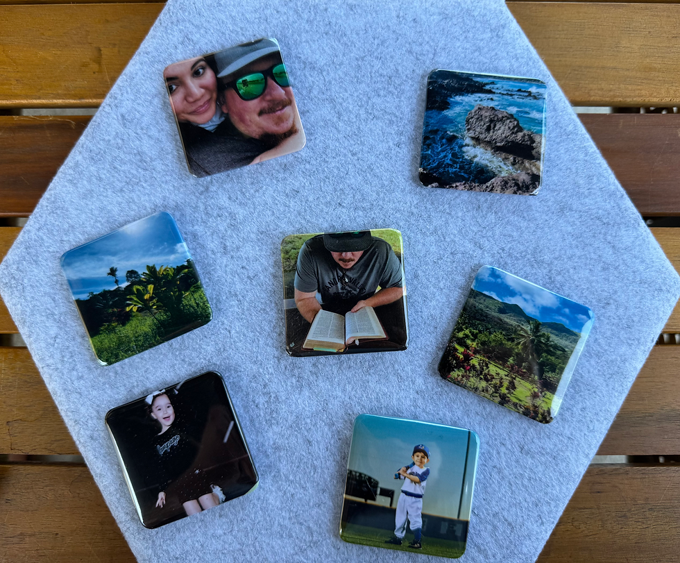Thumbnail: Square Photo Magnet | 2" x 2" | (Set of 9)