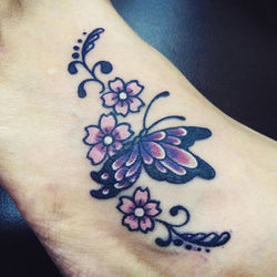 Butterfly foot piece