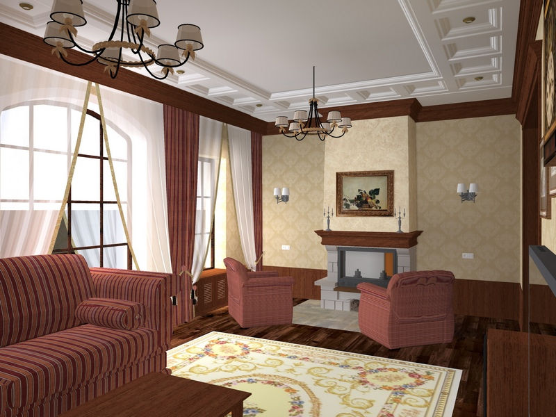 Коттедж. Новорижское шоссе, Москва