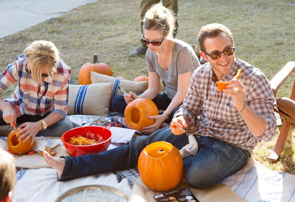 Pumpkin Carving With Goats Near Houston: A ROSE Fall Tradition