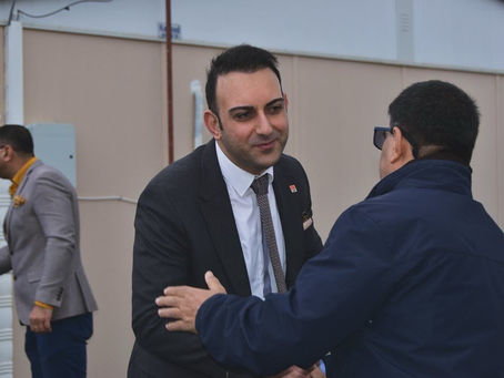 Sn. Mehmet Güzelmansur ile İstanbul-Hatay kardeşlik çarşısını ziyaret ettik.