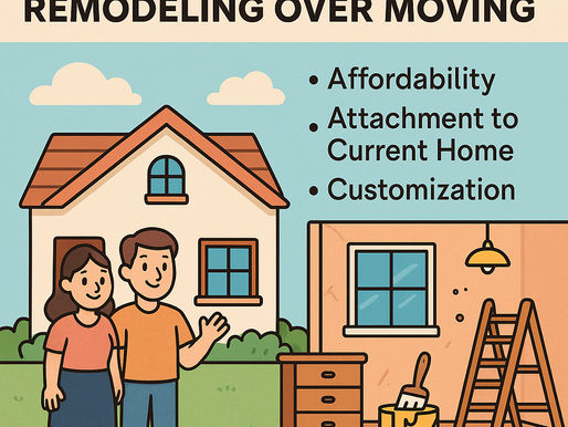 Why More People Are Remodeling Instead of Moving