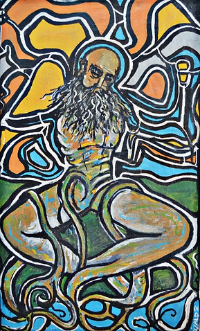 RESURGIR 80cn x 50 cm, Alejandro Elizalde 2020