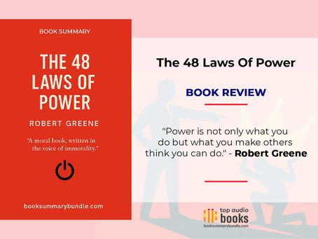 Book Summary 'The 48 Laws of Power' by Robert Greene