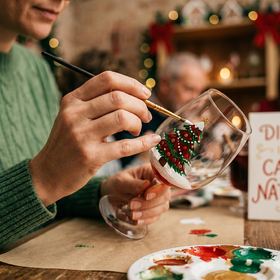 Workshop Creativo di Natale: personalizza il tuo Calice!