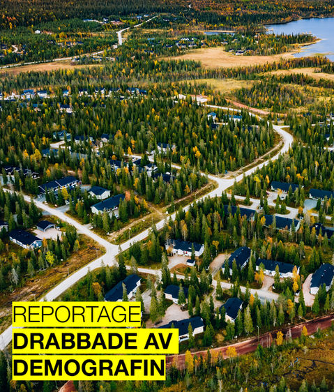 Reportage Drabbade av demografin
