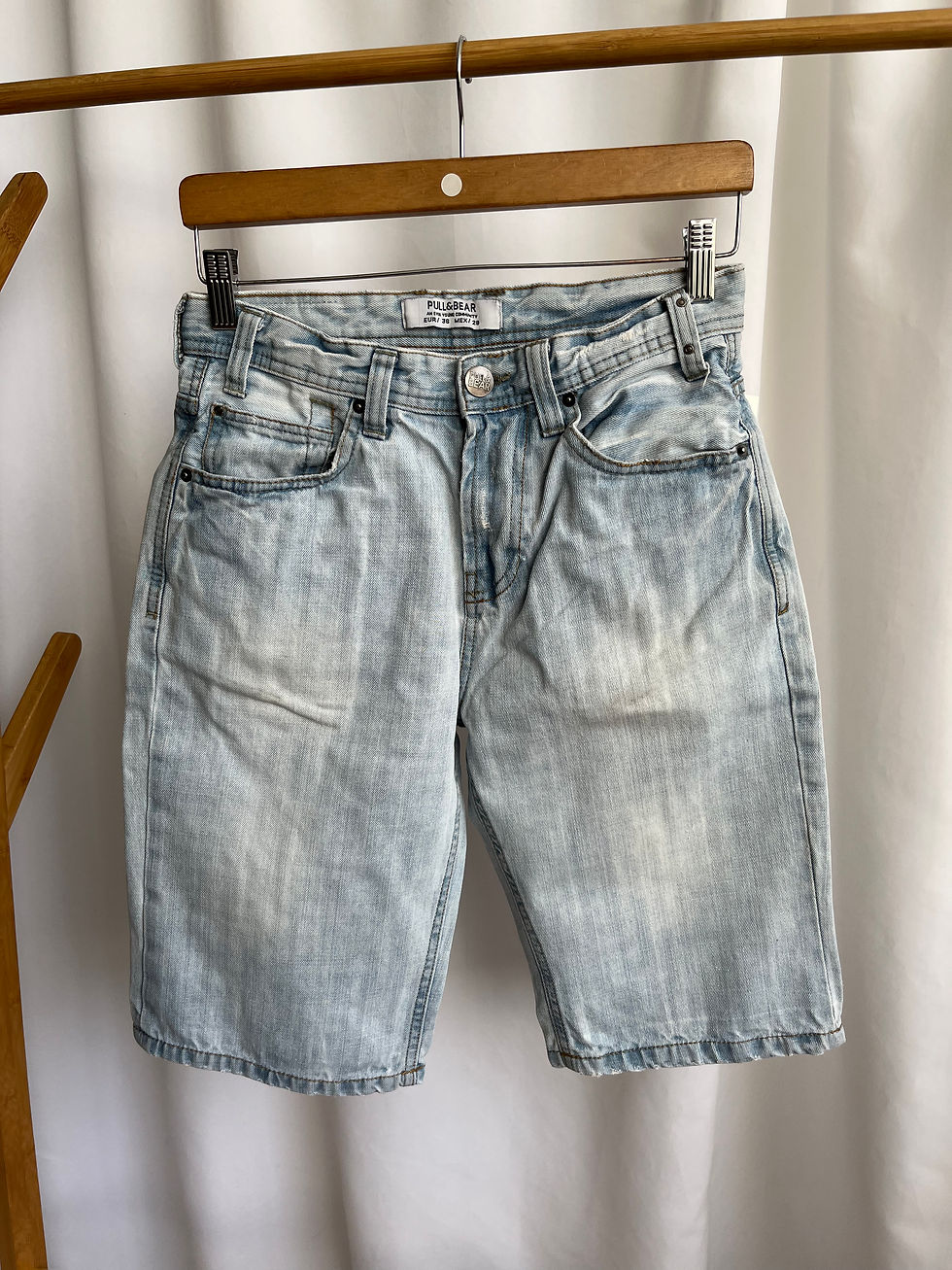 Miniatura: Bermuda jean claro 