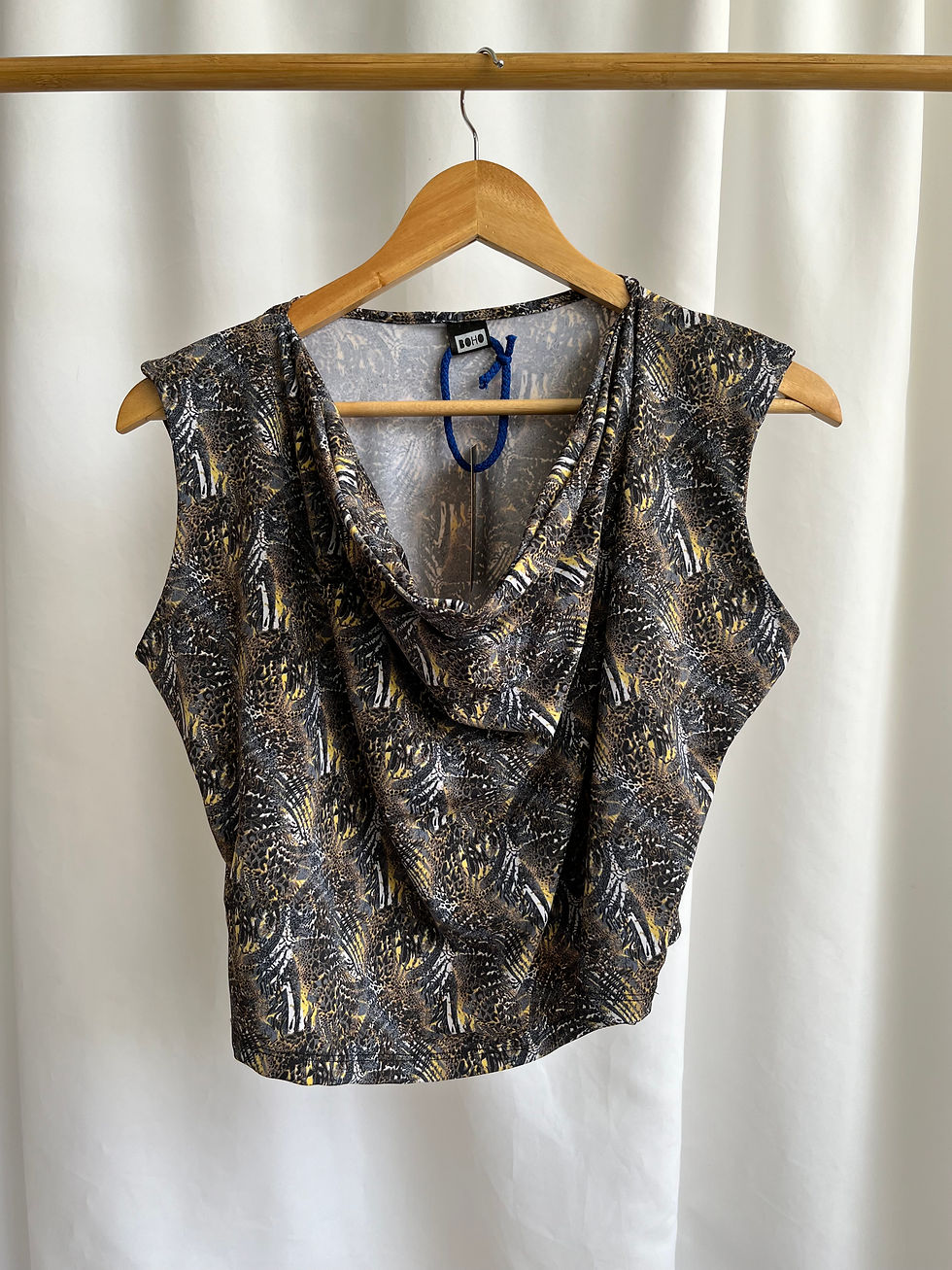 Miniatura: Crop top licra animal print