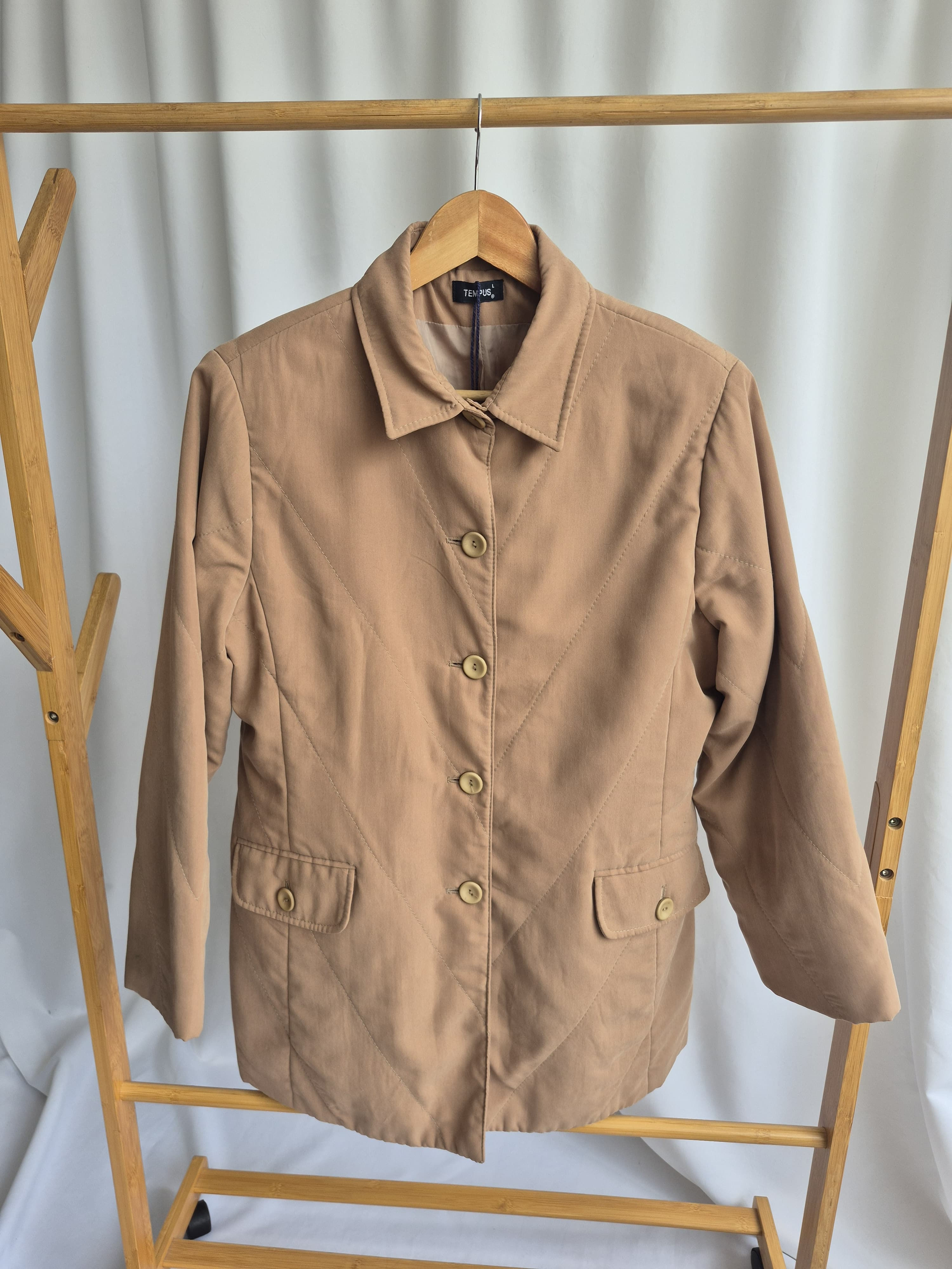 Chaqueta acolchada vintage 