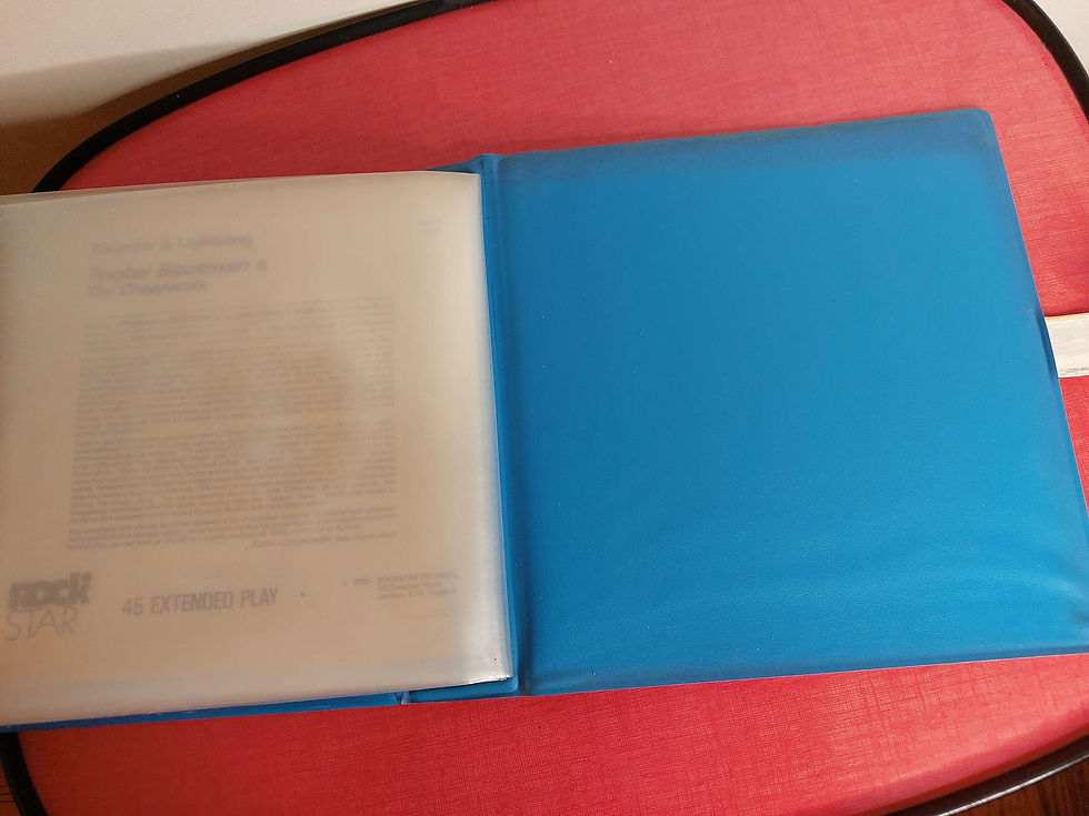Miniature : Pochette valise pour 45 tours – Vinyle vintage années 50/60