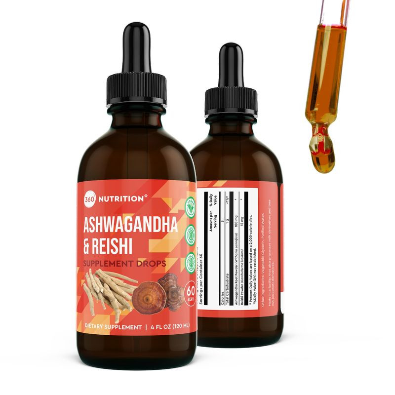 ASHAGANDHA & REISHI DROPS