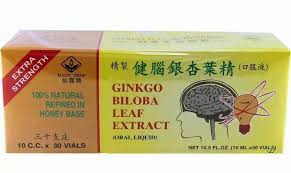GINGKO BILOBALEAF EXTRACT VIALS