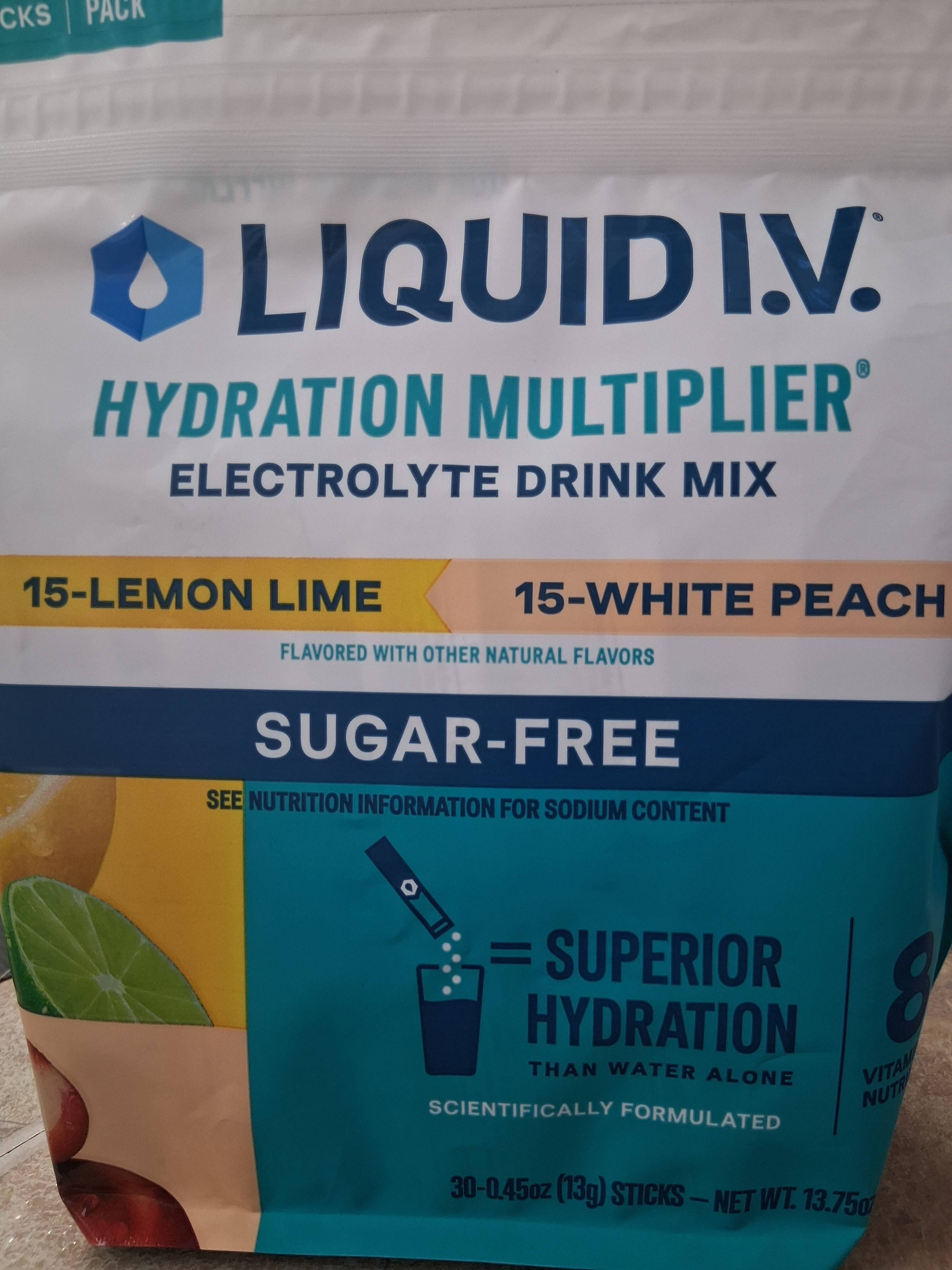 LIQUID IV ELECTROLYTE DRINK MIX(Single)